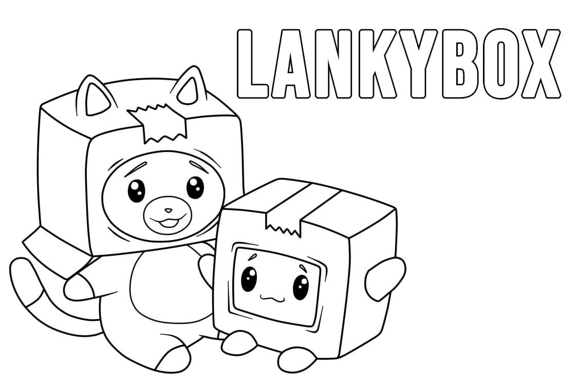 Cute lankybox fãrbung seite