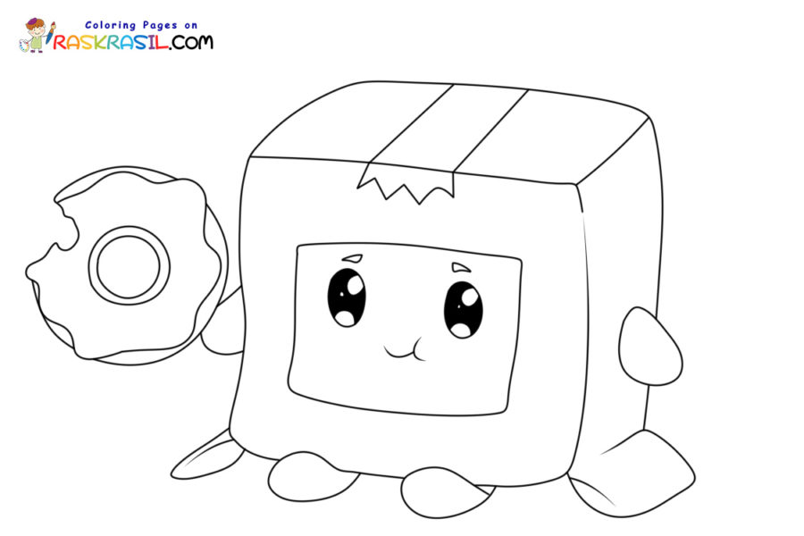 Lankybox coloring pages