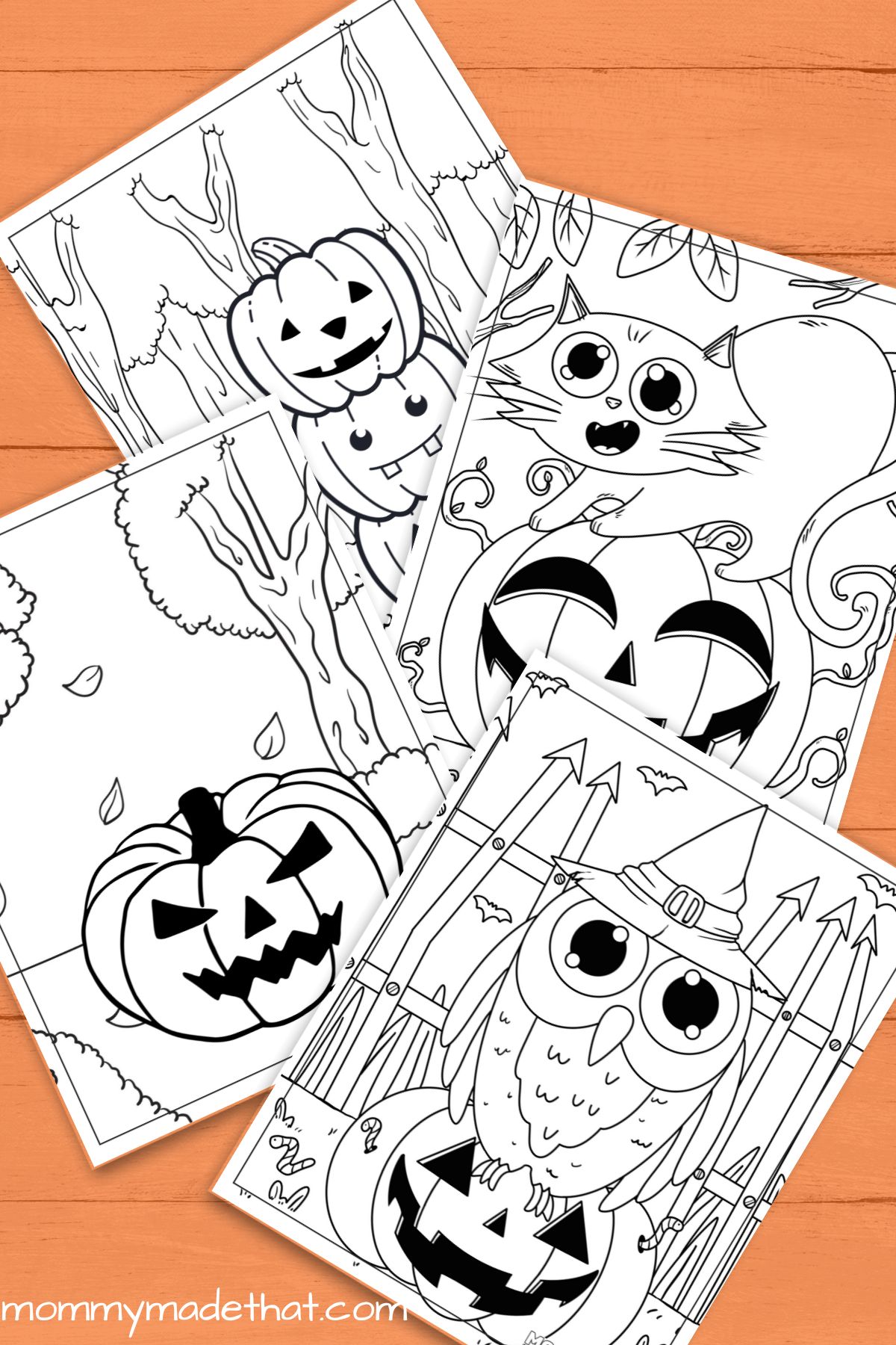 Jack o lantern coloring pages lots of fun free printables