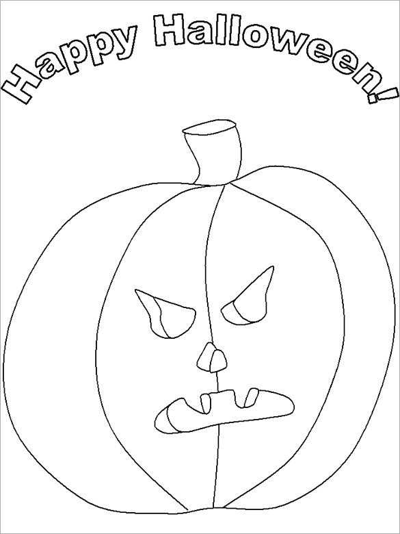 Halloween coloring pages