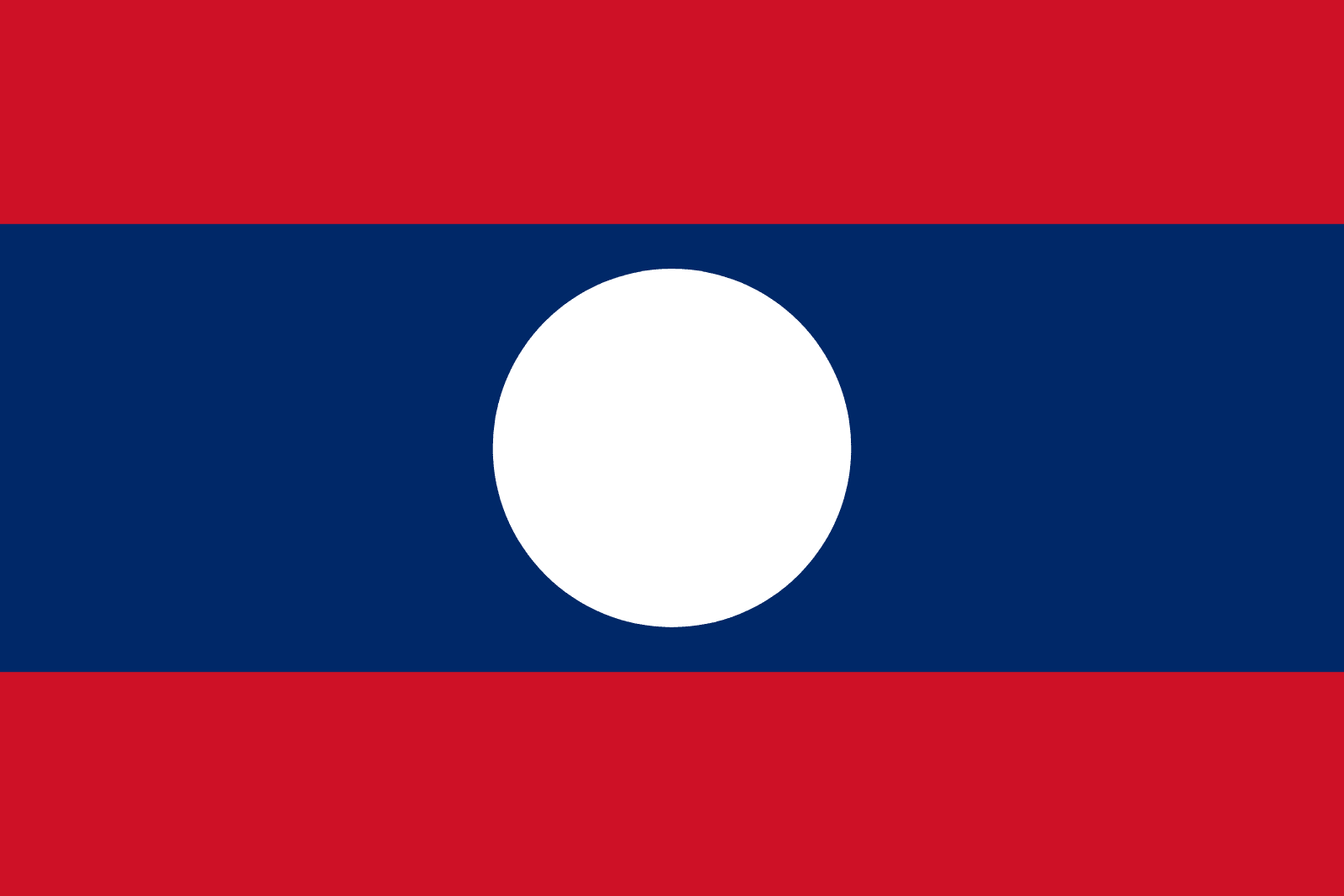 Flag of laos