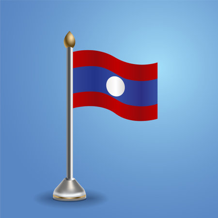 Free national flag laos photos and vectors