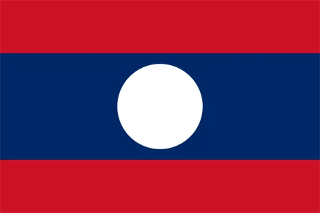 Flag of laos