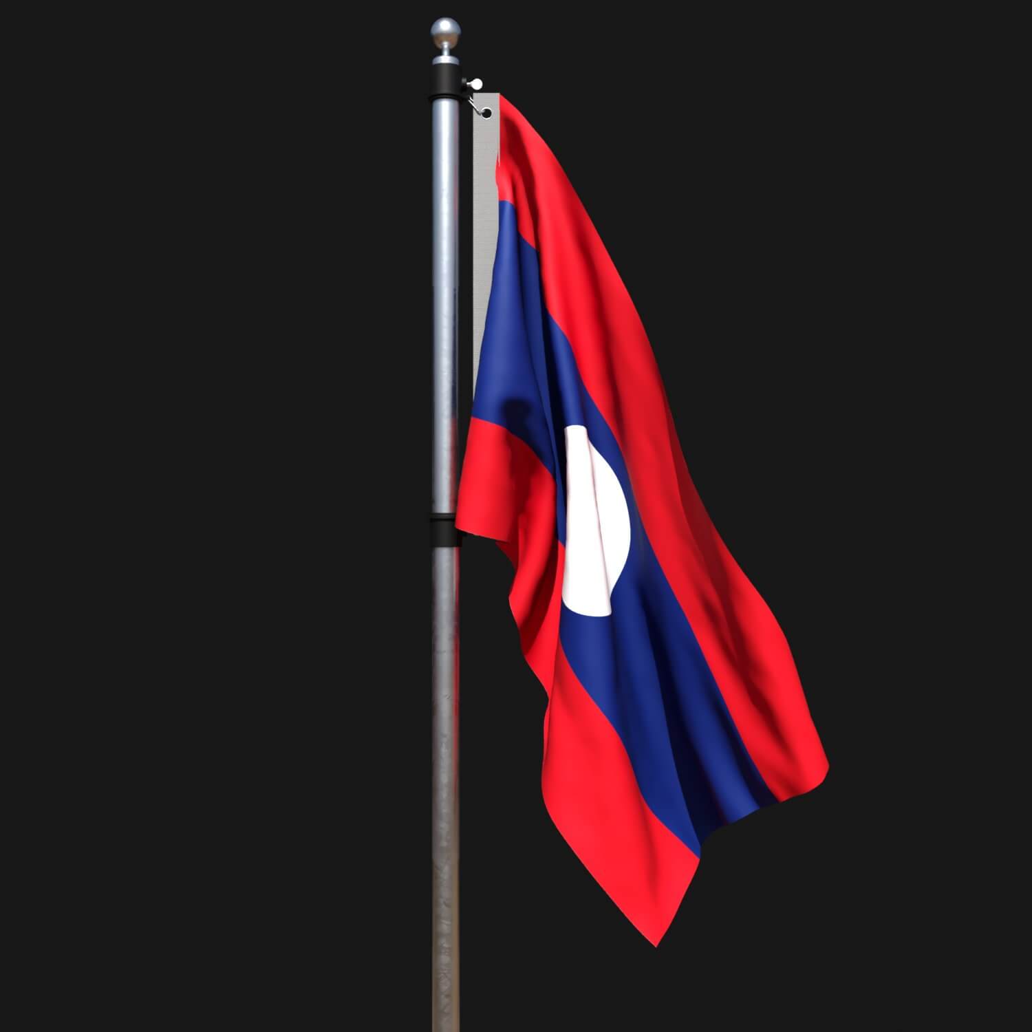 Flag of laos