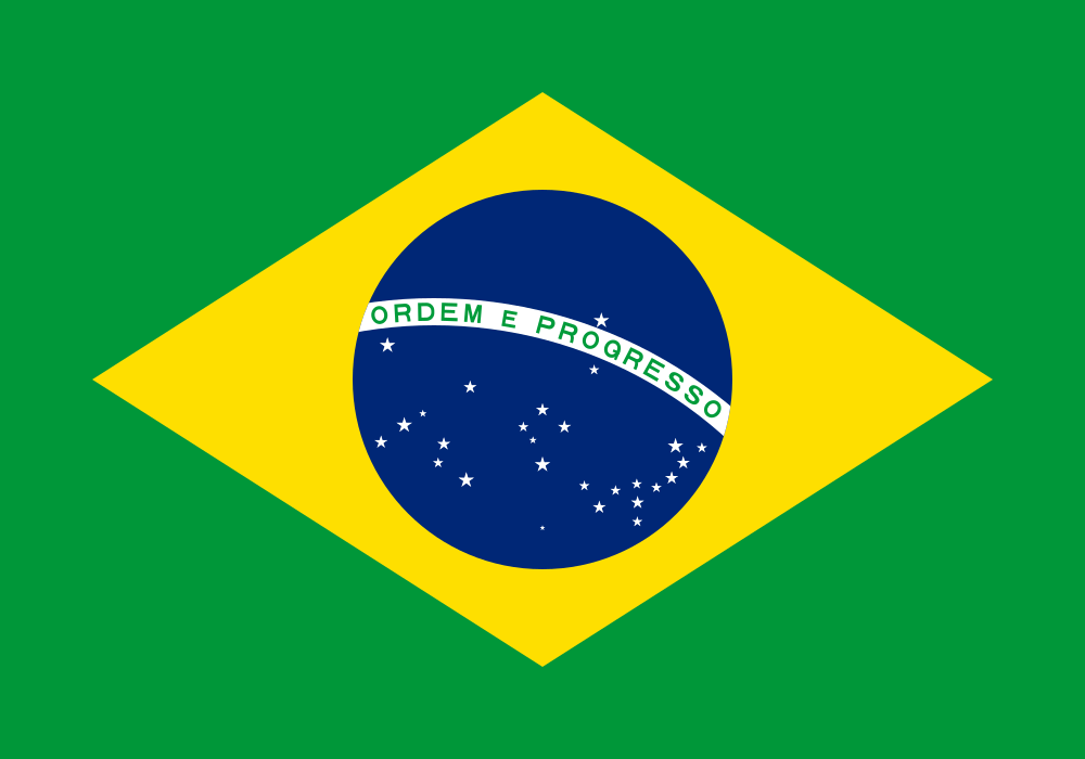 Brazil flag map and meaning