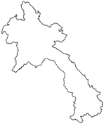 Outline map of laos with regions coloring page free printable coloring pages