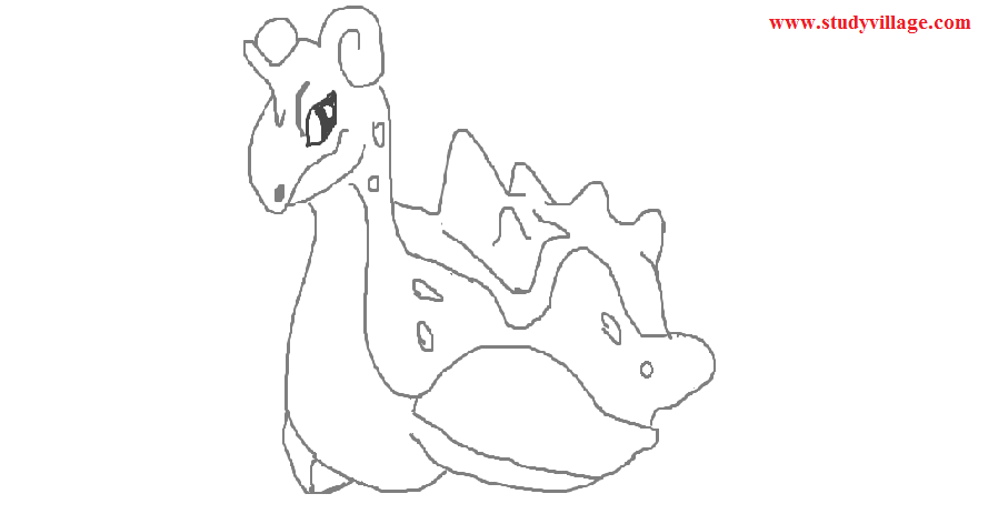 Pokemon printable coloring page for kids