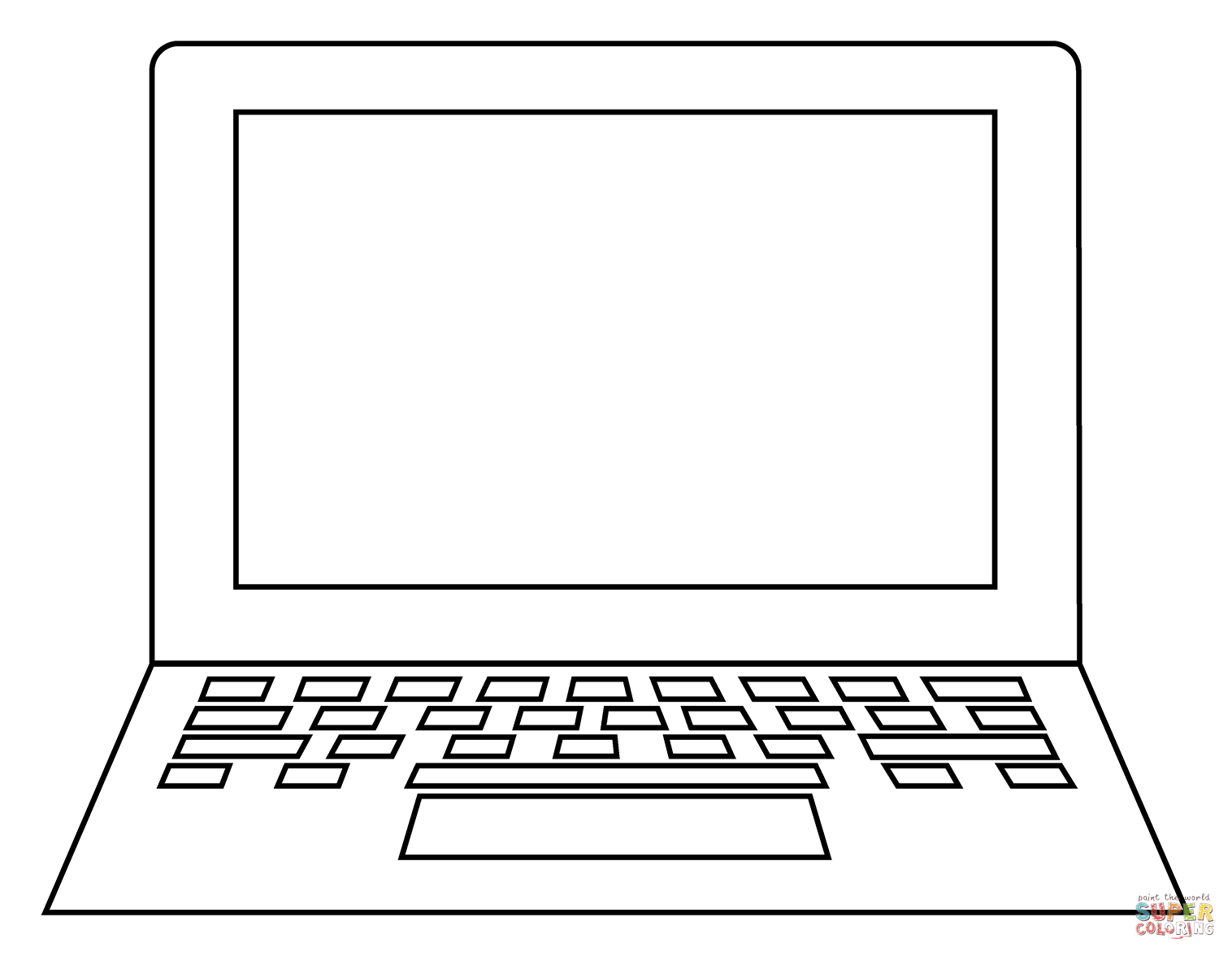 Laptop emoji coloring page free printable coloring pages