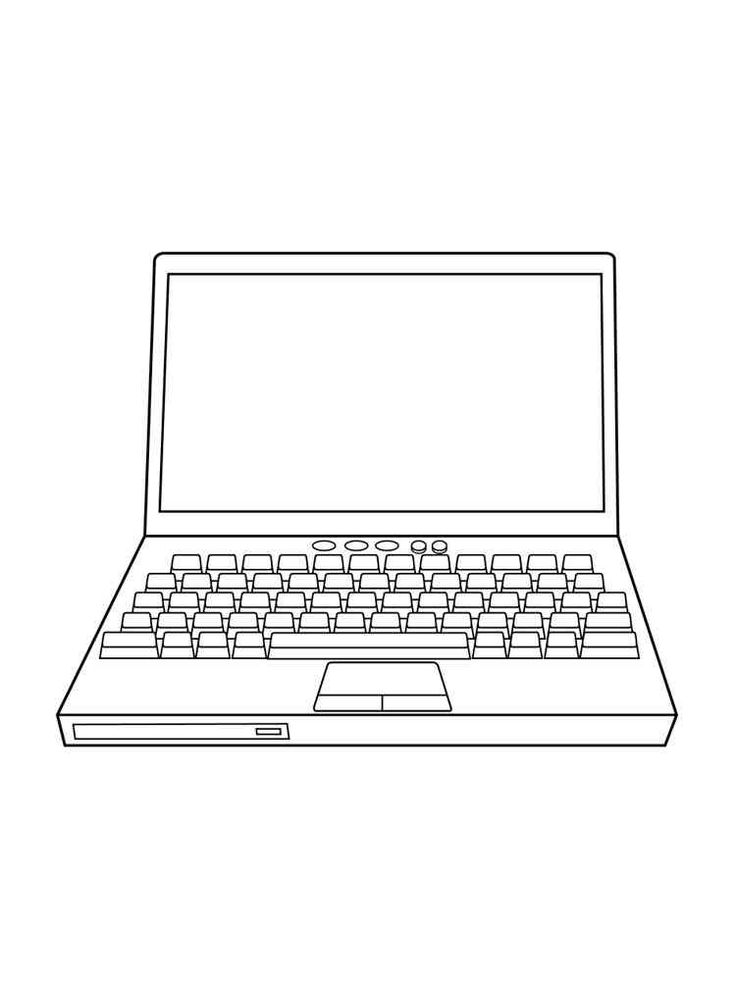 Laptop coloring pages coloring pages color print