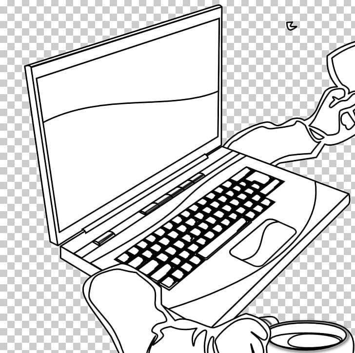 Laptop coloring book puter mouse drawing png clipart angle area black black and white black line