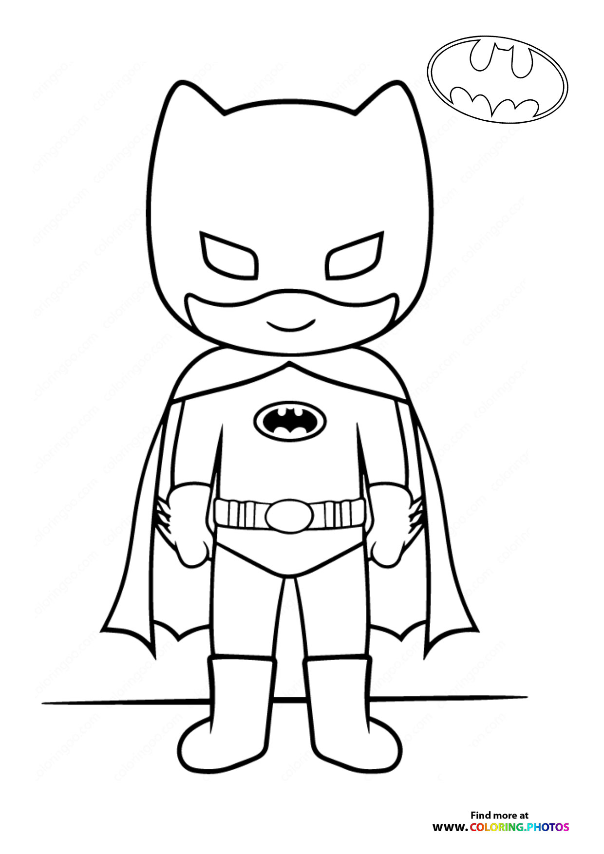 Cute little batman