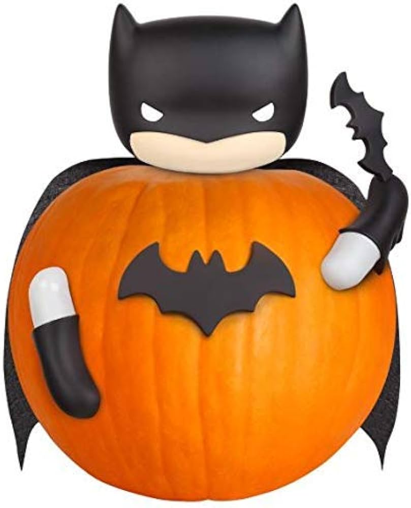 Batman pumpkin decorating kit toys games