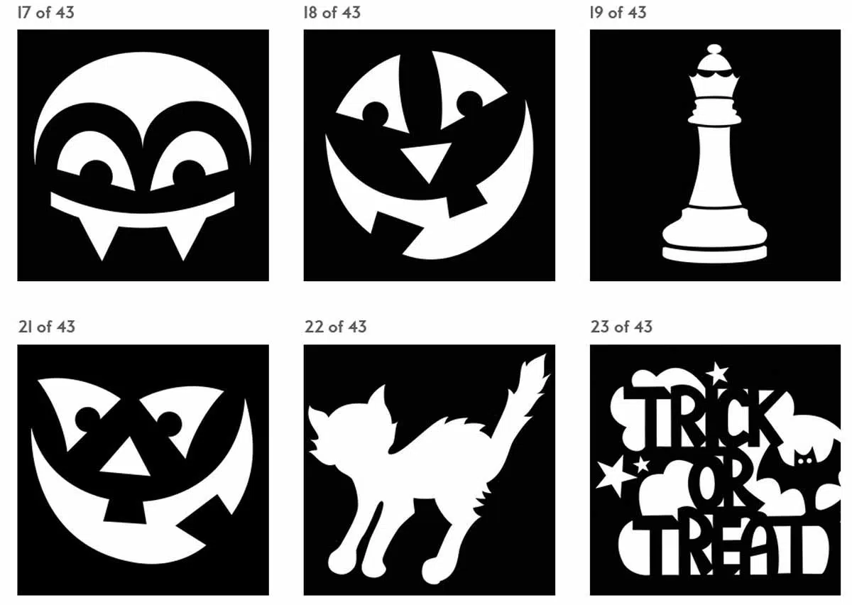 Huge list of free printable pumpkin stencils carving templates