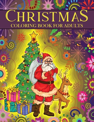 Large print christmas coloring book for adults relaxing and easy christmas coloring pages for adults and seniors