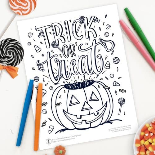 Free printable halloween coloring pages for all ages