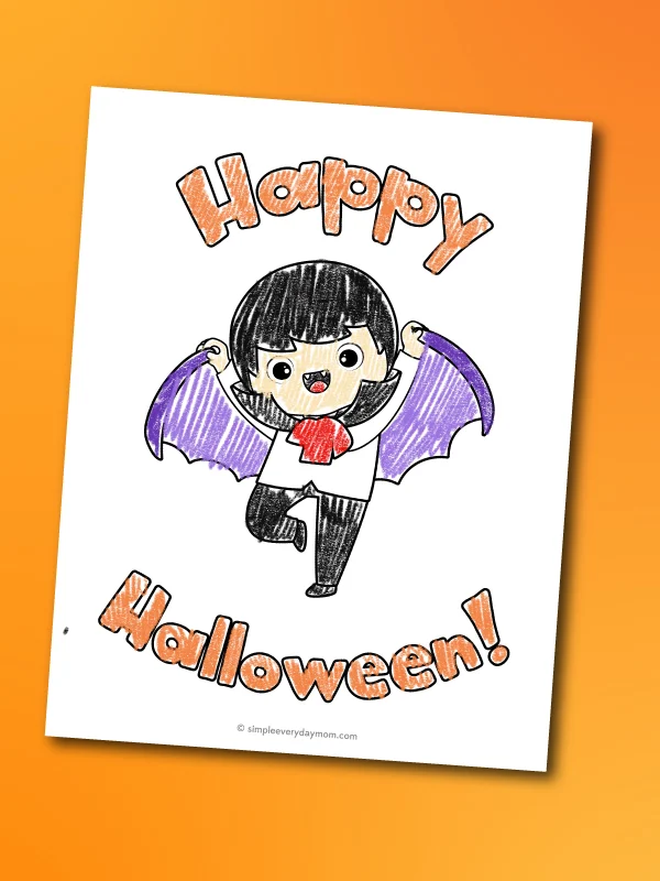 Free halloween coloring pages for kids