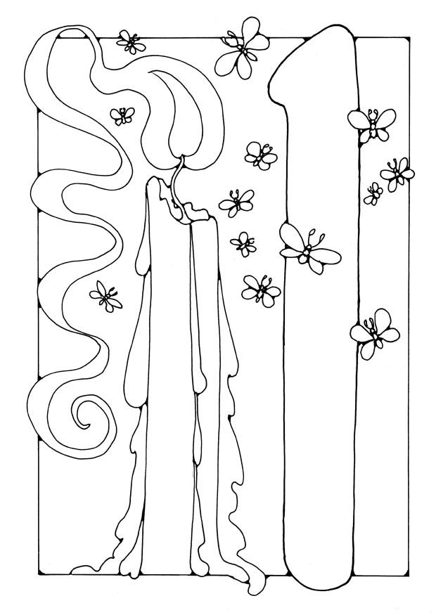 Coloring page number