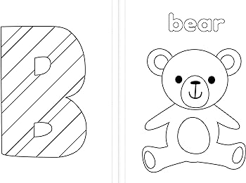 Abc preschool coloring book thick and perforated pages includes more than fun coloring pages to help learn the alphabet numbers to start little learn big series