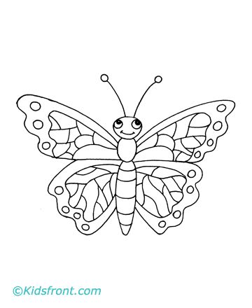 Printable geometric butterflies coloring pages large print colored image of butterfly color buâ butterfly coloring page coloring pages coloring pages for kids