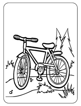 Simple large print coloring pages easy designs for kids and seniors
