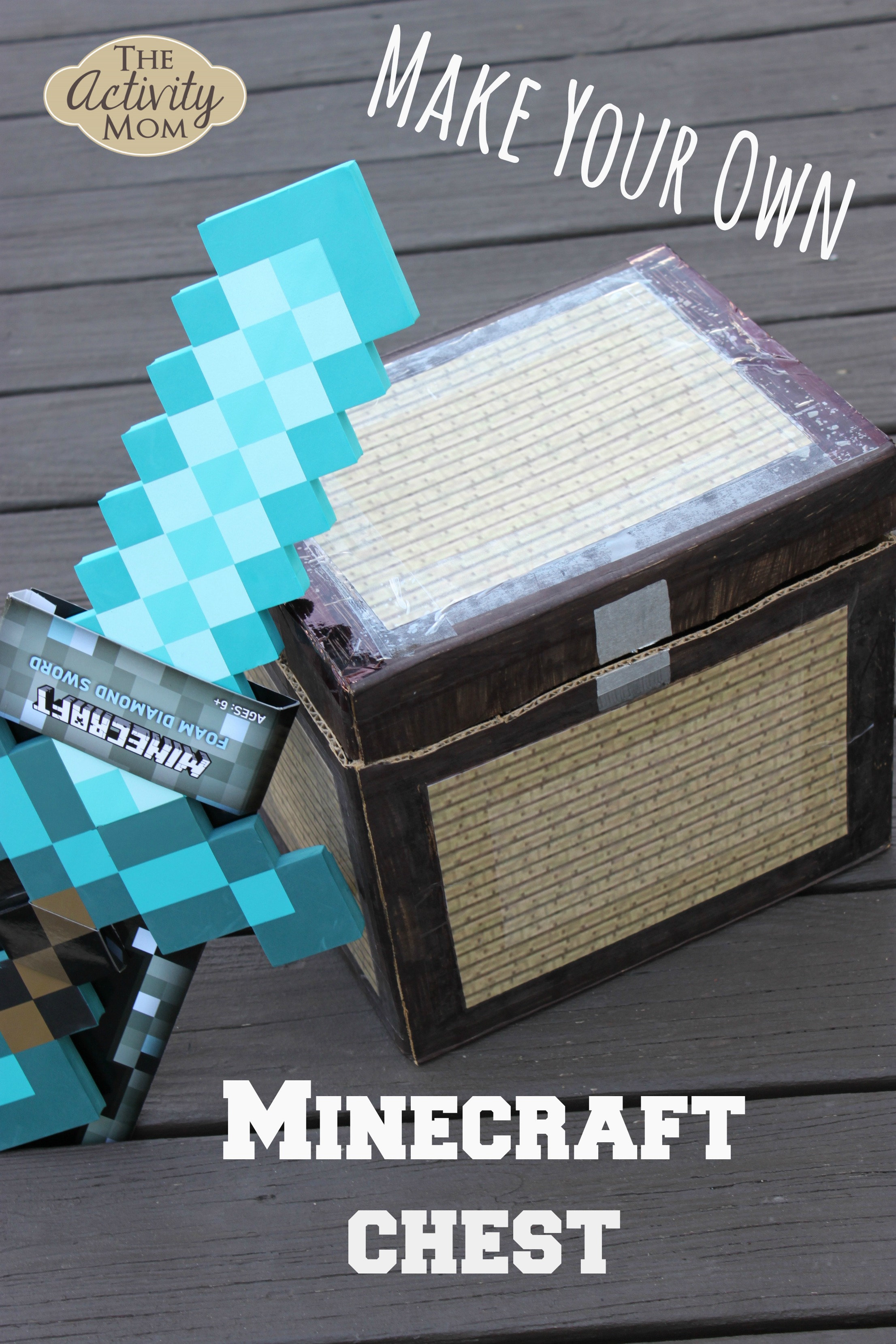 Diy minecraft chest