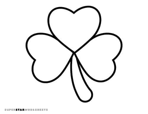 Shamrock templates