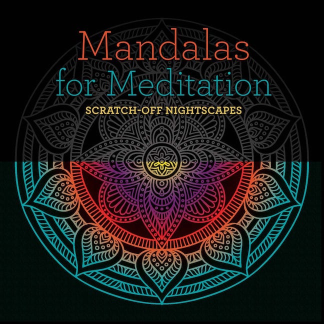 Mandalas for meditation scratch