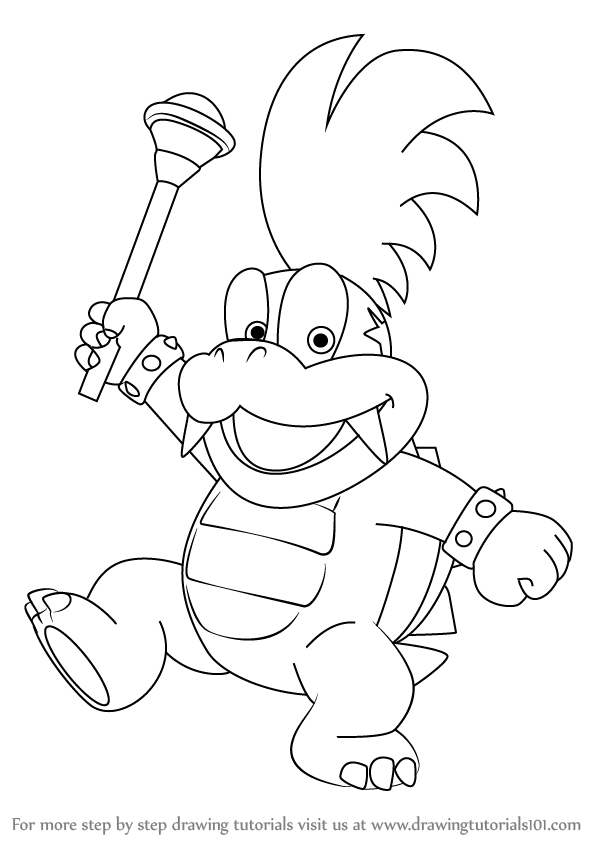 Super mario ludwig and larry coloring pages the super mario games follow marios adventures super mario coloring pages mario coloring pages coloring pages