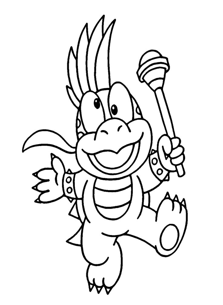 Koopalings coloring pages