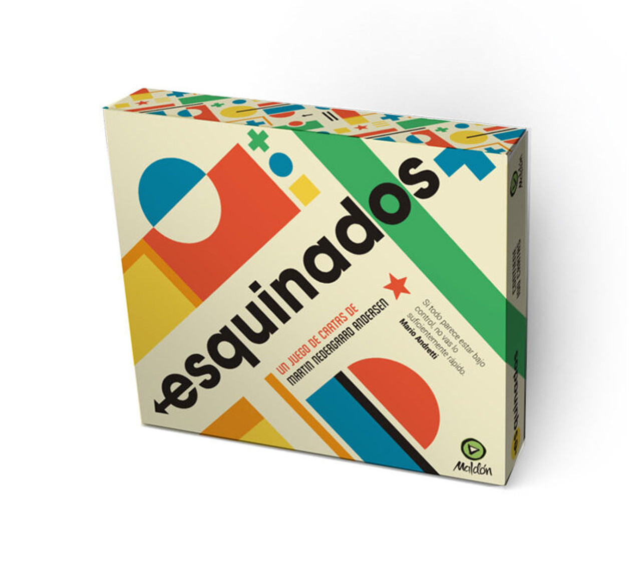 Esquinados juego de mesa cartas quick attention board game for family friends by maldãn spanish