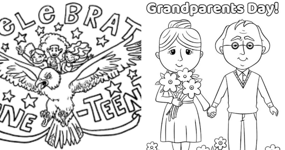 Square coloring pages for every occasion