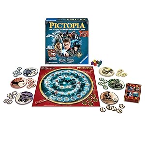 Wonder forge ravensburger pictopia harry potter edition family trivia board game for kids adults age up toys games