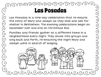 Las posadas minibook by mommymaestra tpt