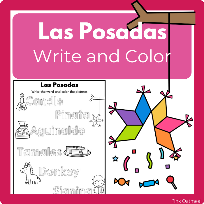 Las posadas write and color