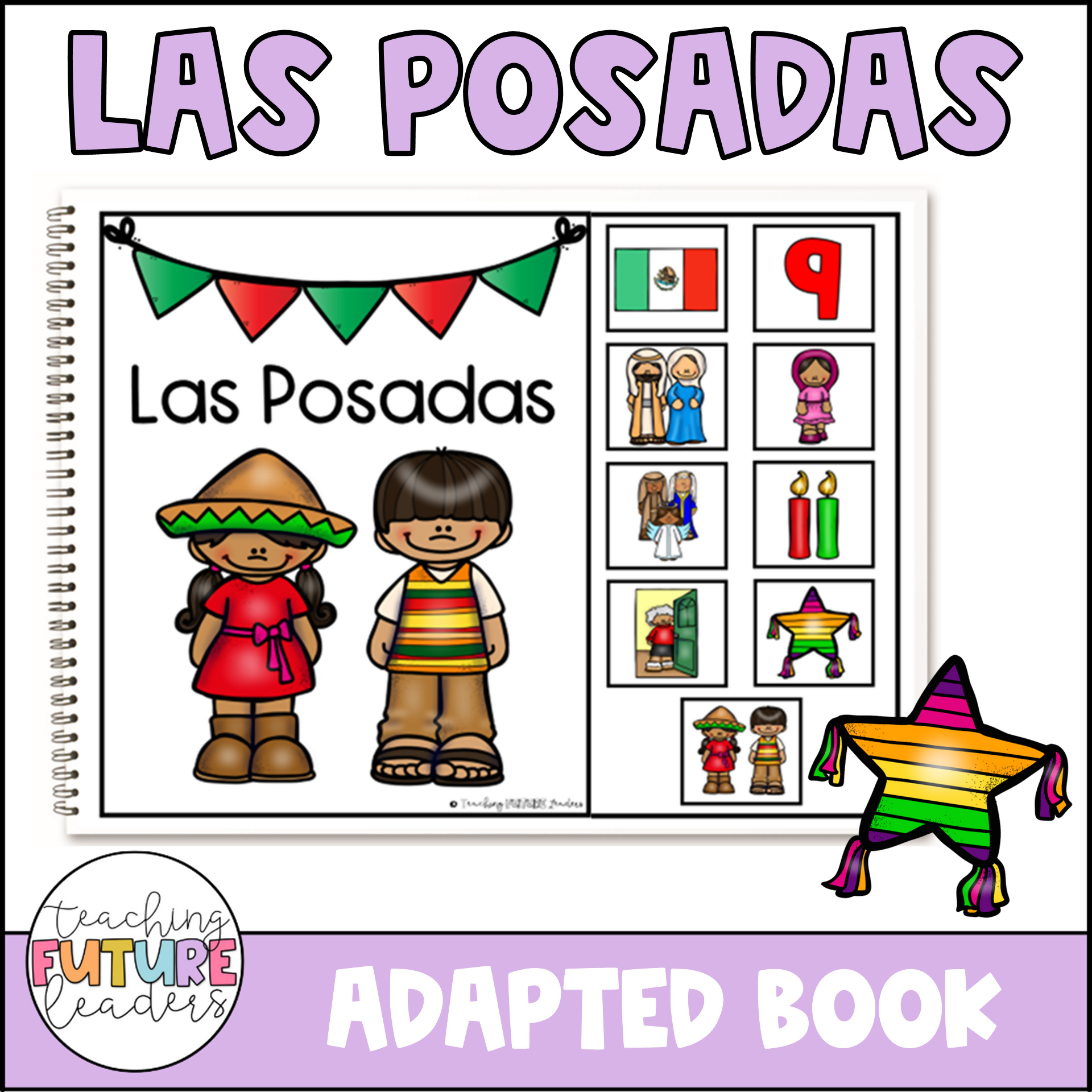 Las posadas adapted book printable teacher resources teaching fu â schoolgirl style