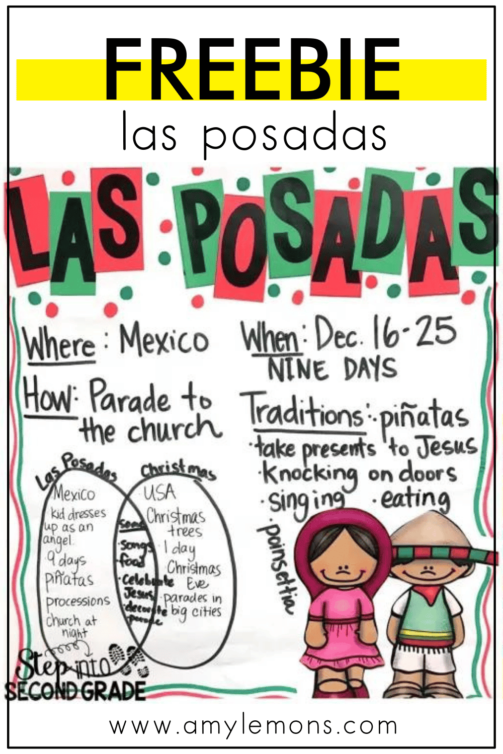 Las posadas with a freebie