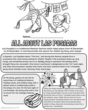 All about las posadas mexico holidays around the world coloring page colouring