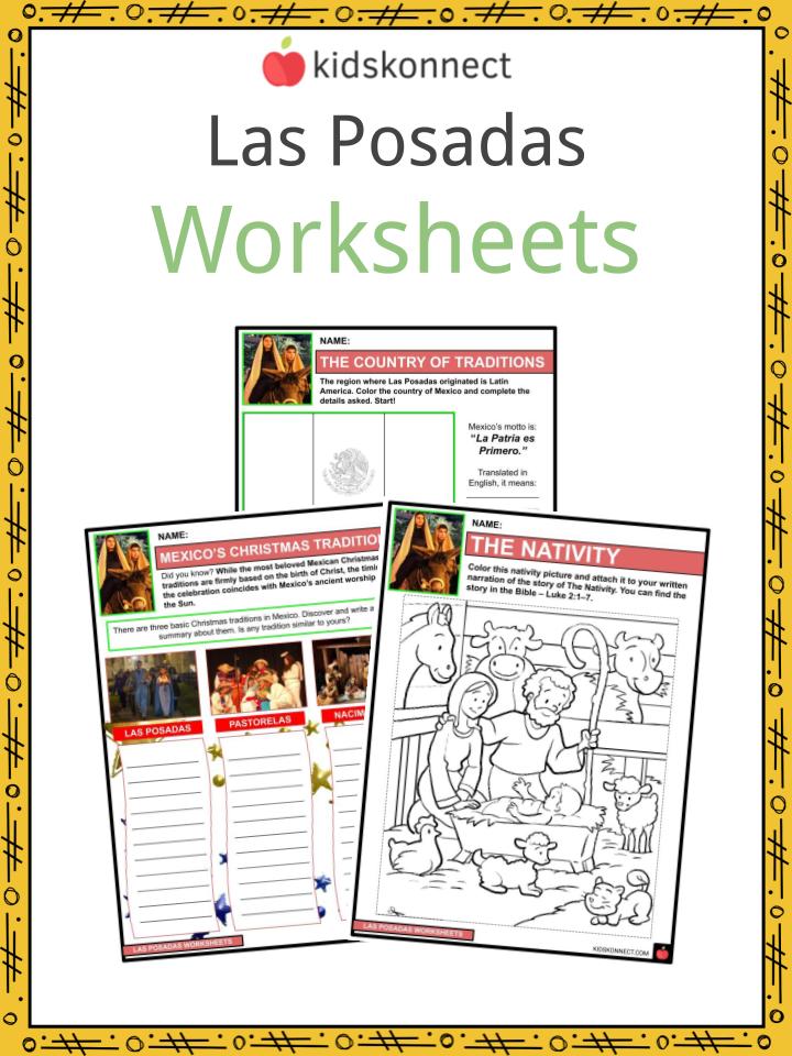 Las posadas facts worksheets history traditions for kids