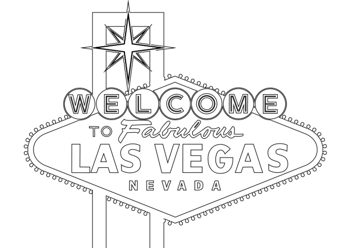 City of las vegas launches downloadable coloring book