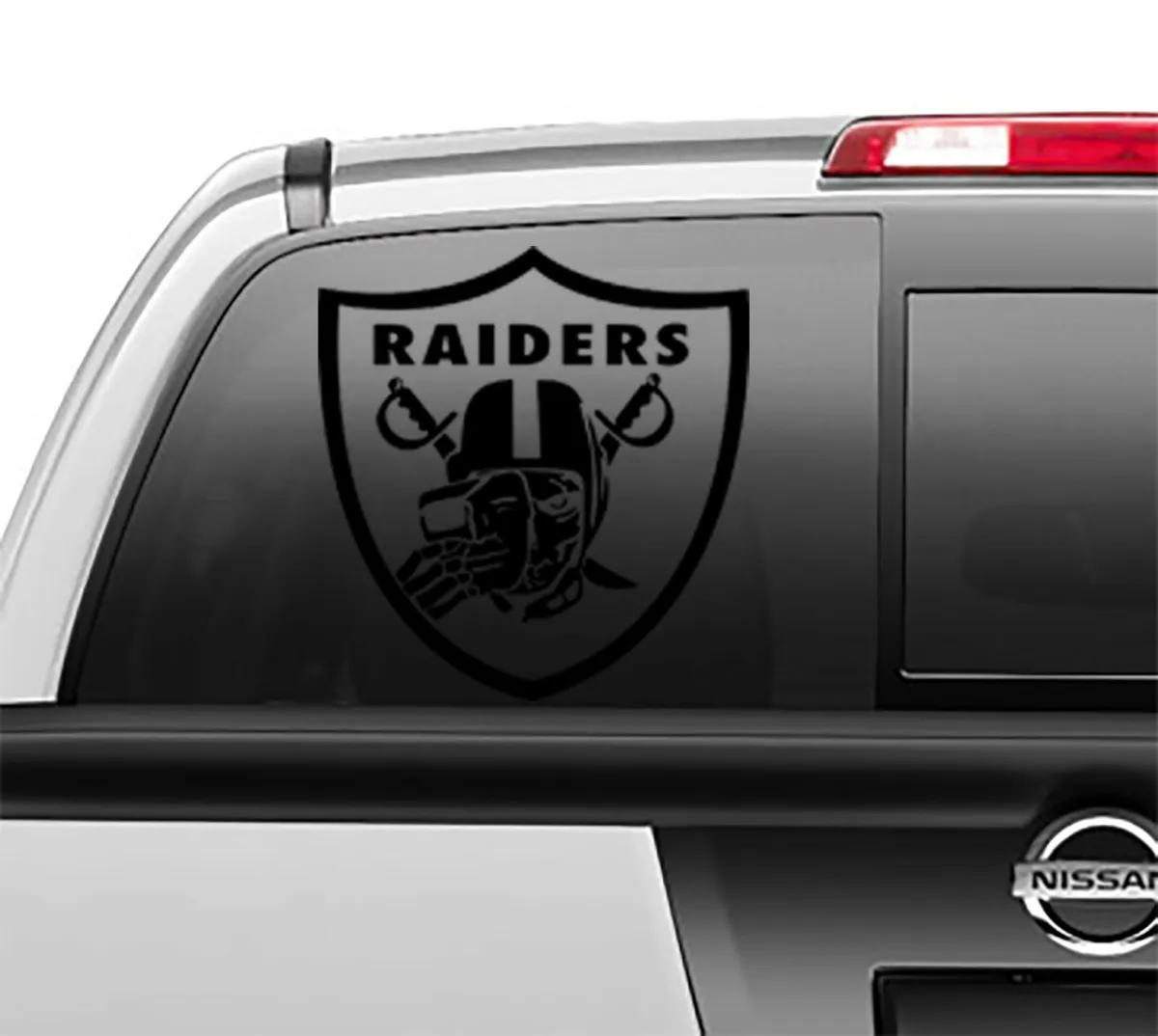 Las vegas raiders skull oakland window sticker vinyl decal any size any color