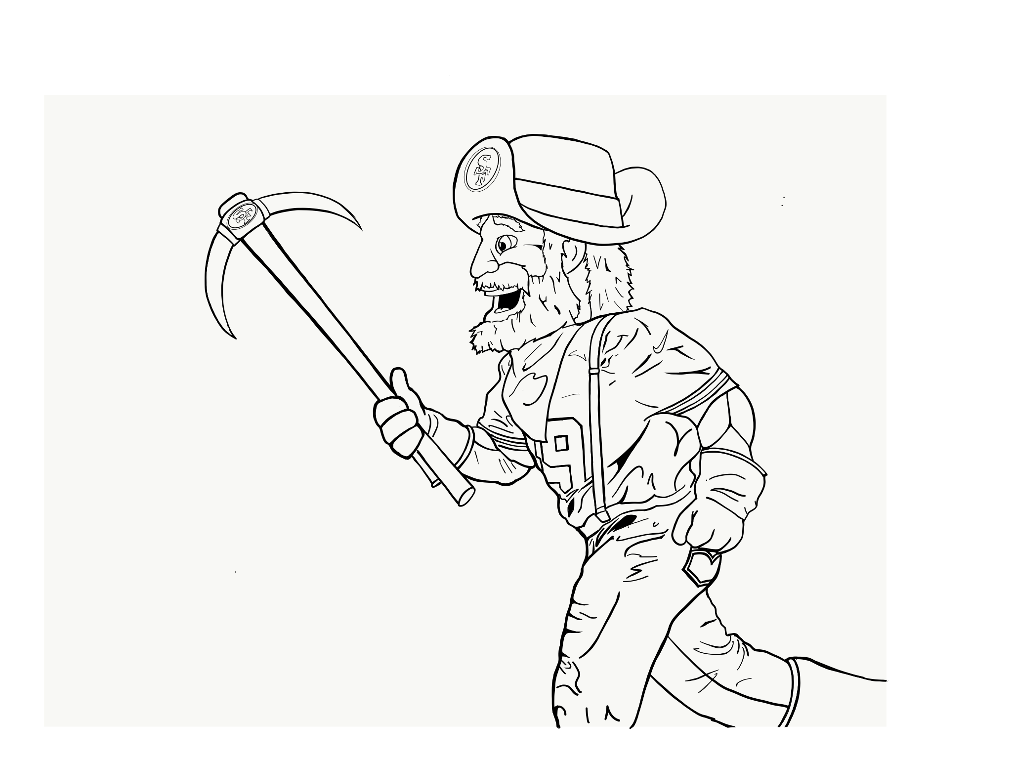 Sourdough sam coloring pages