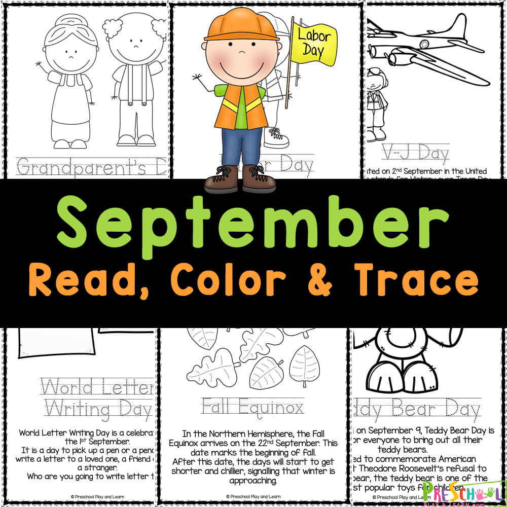 Free printable september coloring pages for kids