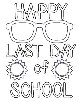 Last day of school cards summer quotes coloring pages end of the school year
