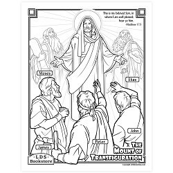 New testament e follow me coloring pages page