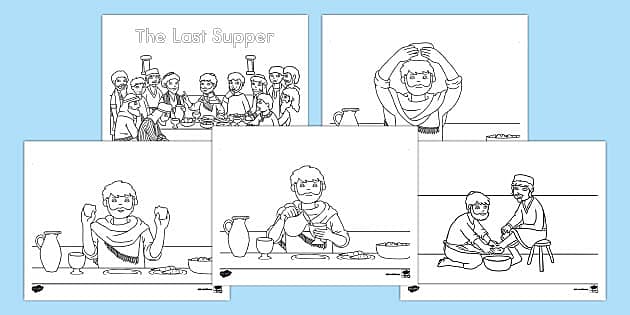 The last supper loring sheets easter usa