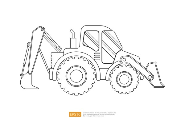 Construction vehicles kids bilder stockbilder d