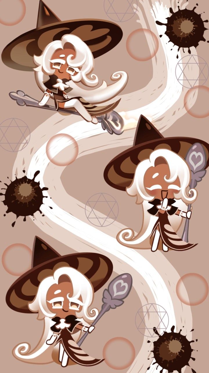 Latte cookie wallpaper cookie run anime cute art