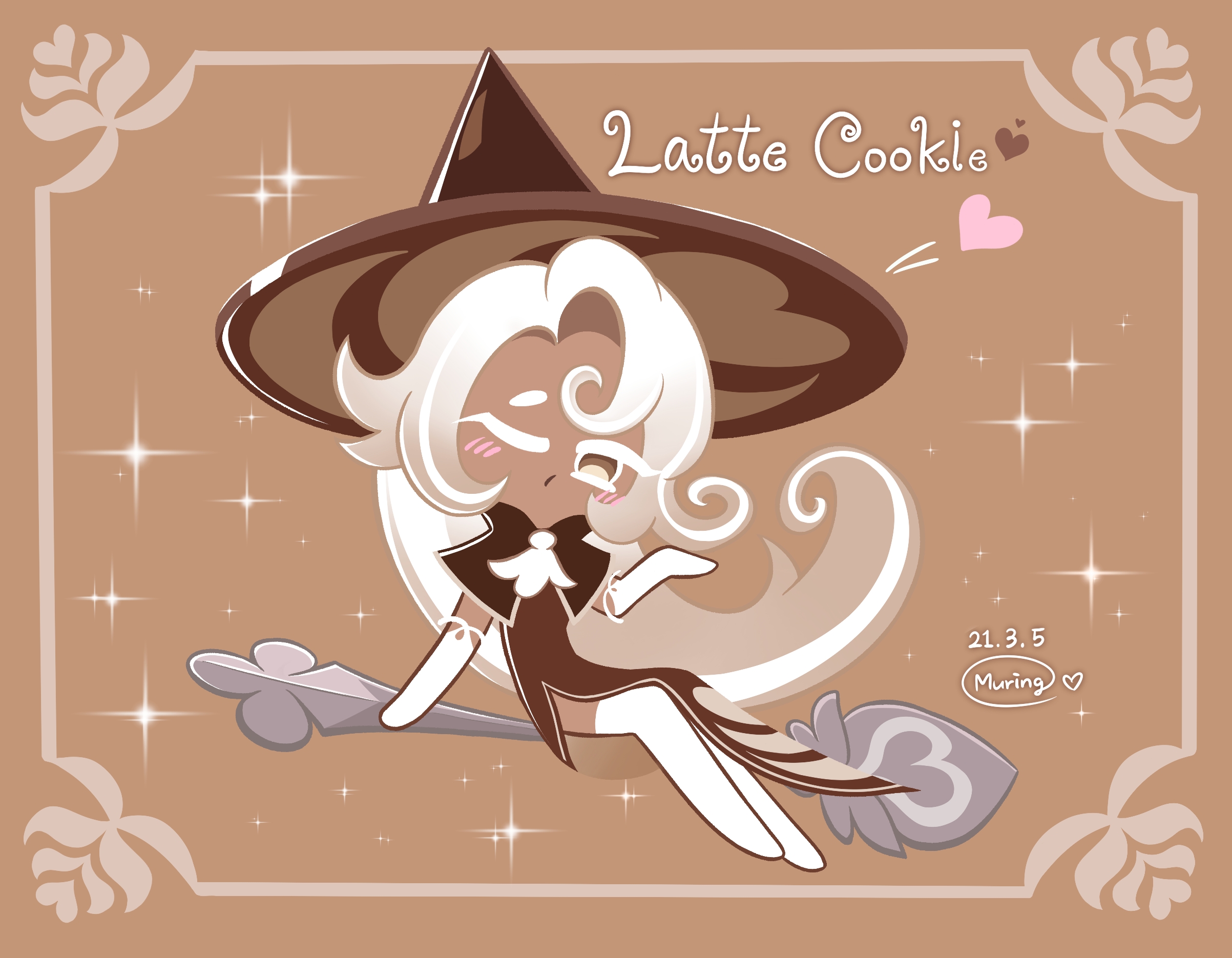 Latte cookie wallpapers