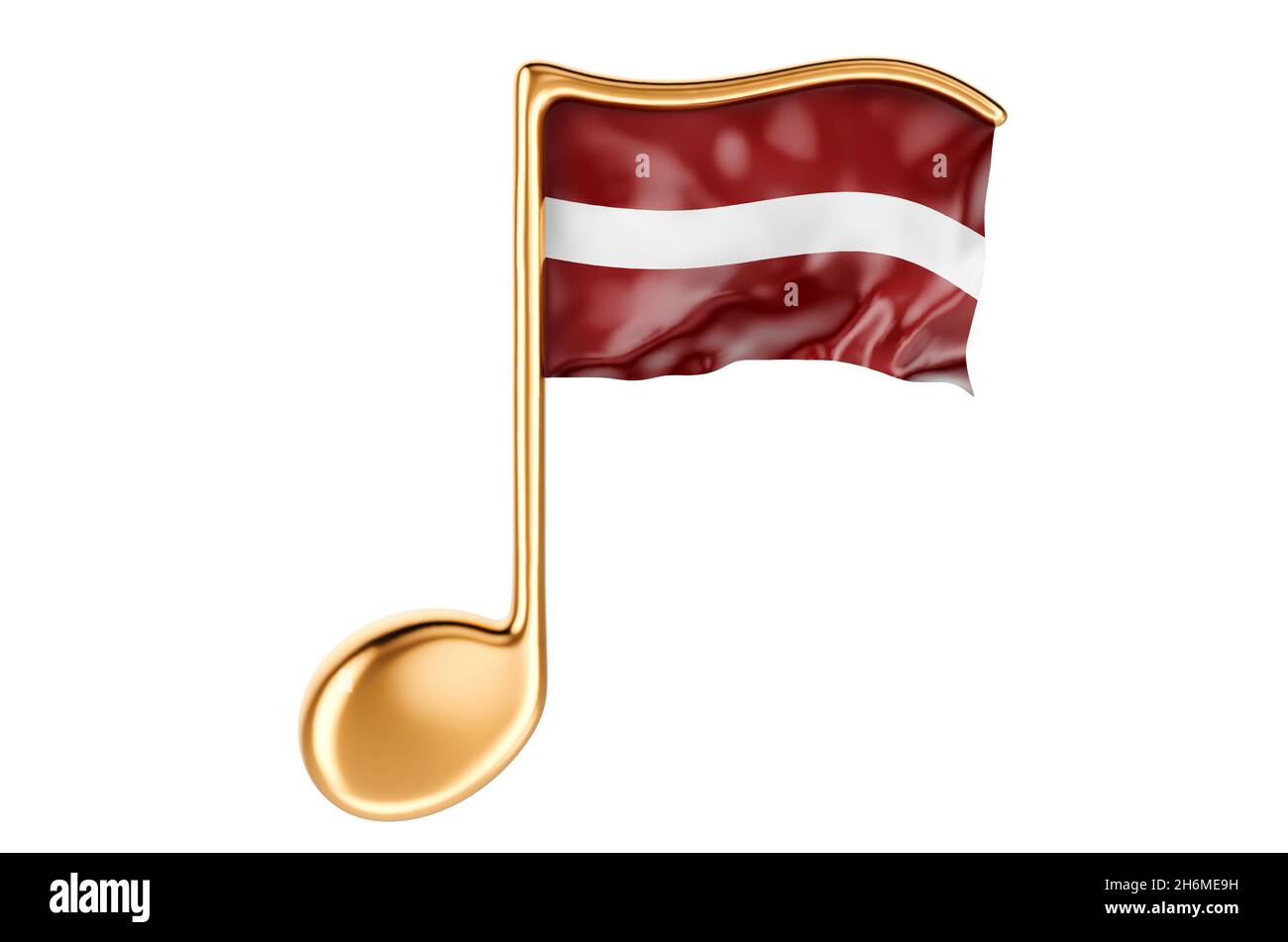 Latvia flag waving cut out stock images pictures