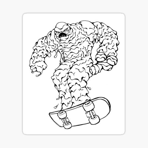 Lava monster stickers for sale